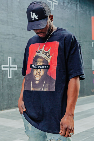 Trust Nobody Short Sleeve Tee - Black/combo